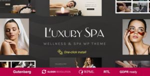 Luxury Spa &#8211; Beauty Spa &amp; Wellness Resort Theme v1.1.3 nulled