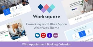 Worksquare &#8211; Coworking and Office Space WordPress Theme v1.2 nulled