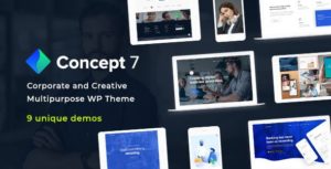 Concept Seven &#8211; Responsive Multipurpose WordPress Theme v1.11 nulled