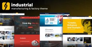 Industrial &#8211; Corporate, Industry &amp; Factory WordPress Themes v1.4.0 nulled