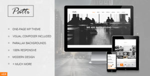 Patti &#8211; Parallax One Page WordPress Theme v2.9.16 nulled