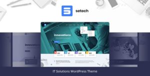 Setech &#8211; IT Services and Solutions WordPress Theme v1.0.3 nulled