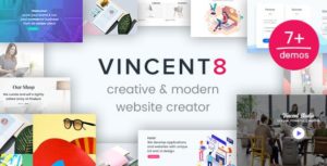 Vincent Eight | Responsive Multipurpose WordPress Theme v1.10 nulled