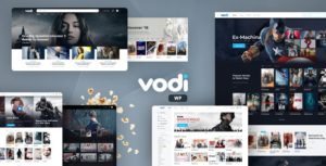 Vodi &#8211; Video WordPress Theme for Movies &amp; TV Shows v1.2.4 nulled