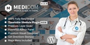 Medicom &#8211; Medical &amp; Health WordPress Theme v3.0.8 nulled