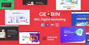 GeoBin | Digital Marketing Agency, SEO WordPress Theme v2.7 nulled
