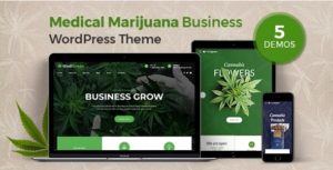MediGreen &#8211; Medical Marijuana &amp; Dispensary WordPress Theme v1.1.1 nulled