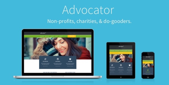 Advocator v2.5.1 &#8211; Nonprofit &amp; Charity Responsive WordPress Theme