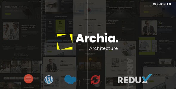 Archia v1.0.3 &#8211; Architecture &amp; Interior WordPress Theme