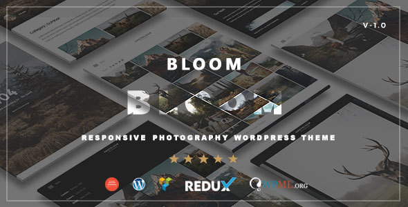 Bloom v1.0 &#8211; Responsive Photography / Portfolio WordPress Theme