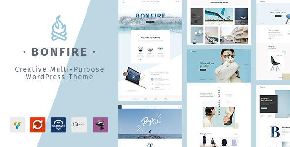 Bonfire v1.6.2 &#8211; Creative Multipurpose WordPress Theme
