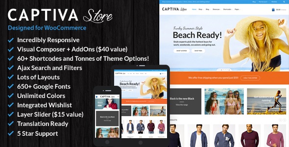 Captiva v2.2 &#8211; Responsive WordPress WooCommerce Theme