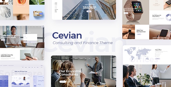 Cevian v1.0 &#8211; Consulting and Finance Theme