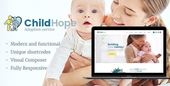 ChildHope v1.1.0 | Child Adoption Service &amp; Charity Nonprofit WordPress Theme