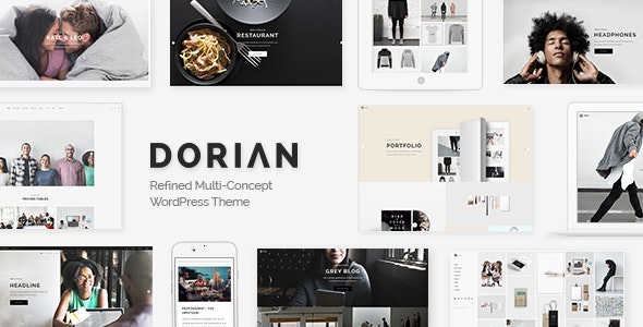 Dorian v2.0 &#8211; Refined Multi-Concept WordPress Theme