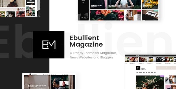 Ebullient v1.4 &#8211; Modern News and Magazine Theme