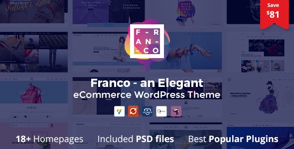 Franco v1.3.3 &#8211; Elegant WooCommerce WordPress Theme