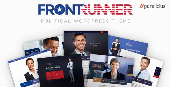 FrontRunner v1.0.23 &#8211; Political WordPress Theme