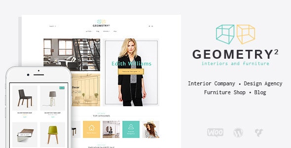 Geometry | Interior Design &amp; Furniture Shop WordPress Theme