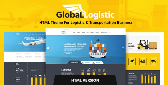 Global Logistics v2.6 | Transportation &amp; Warehousing WordPress Theme