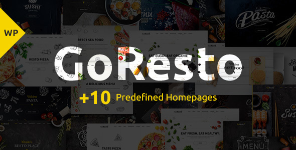 GoResto v1.2 – Multipurpose Restaurant &amp; Table Booking WordPress Theme