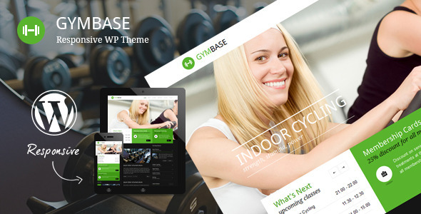 GymBase v12.1 &#8211; Responsive Gym Fitness WordPress Theme