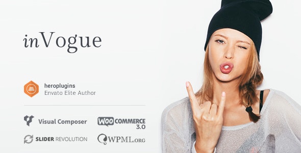 inVogue v1.24.4 &#8211; WordPress Fashion Shopping Theme