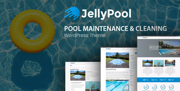 JellyPool v1.2.1 &#8211; Pool Maintenance &amp; Cleaning WordPress Theme