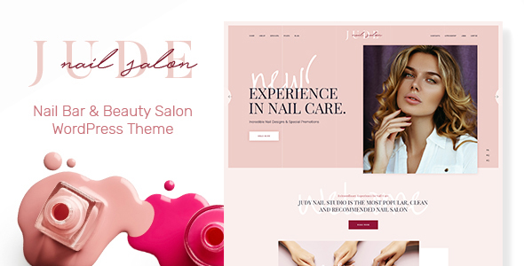 Jude v1.0 | Nail Bar &amp; Beauty Salon WordPress Theme