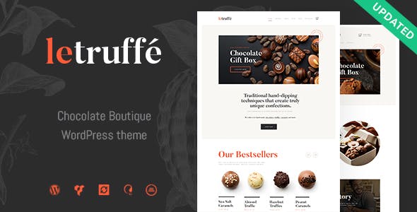 Le Truffe v1.1.0 | Chocolate Boutique WordPress Theme