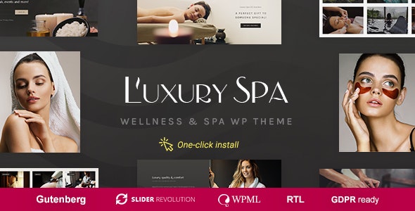 Luxury Spa v1.0.9 &#8211; Beauty Spa &amp; Wellness Resort Theme