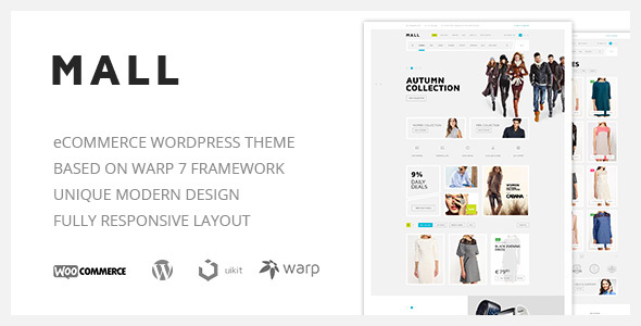 Mall v1.1.3— WooCommerce Responsive WordPress Theme