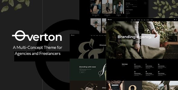 Overton v1.3.0 &#8211; Creative Theme for Agencies and lancers