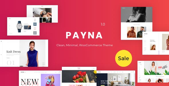 Payna v1.0.4 &#8211; Clean, Minimal WooCommerce Theme
