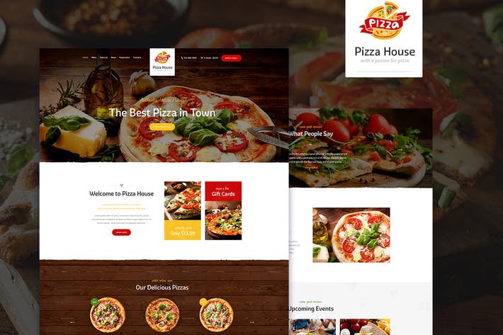 Pizza House v1.2 &#8211; Restaurant / Cafe / Bistro WordPress Theme
