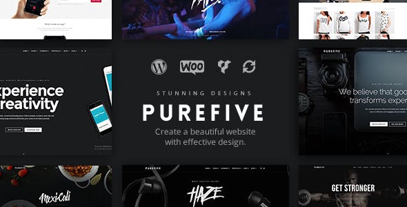 Purefive v1.0.5 &#8211; Multipurpose, Multiconcept WordPress Theme