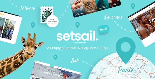 SetSail v1.3.2 &#8211; Travel Agency Theme