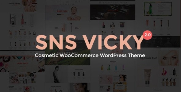 SNS Vicky v2.7 &#8211; Cosmetic WooCommerce WordPress Theme