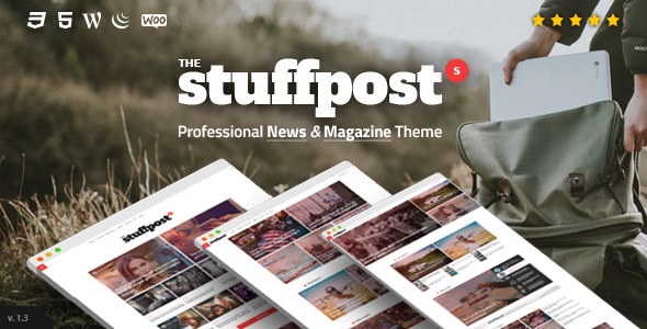 StuffPost v1.3.6 &#8211; Professional News &amp; Magazine WordPress Theme