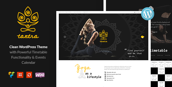 Tantra v1.0.3 | A Yoga Studio and Fitness Club WordPress Theme