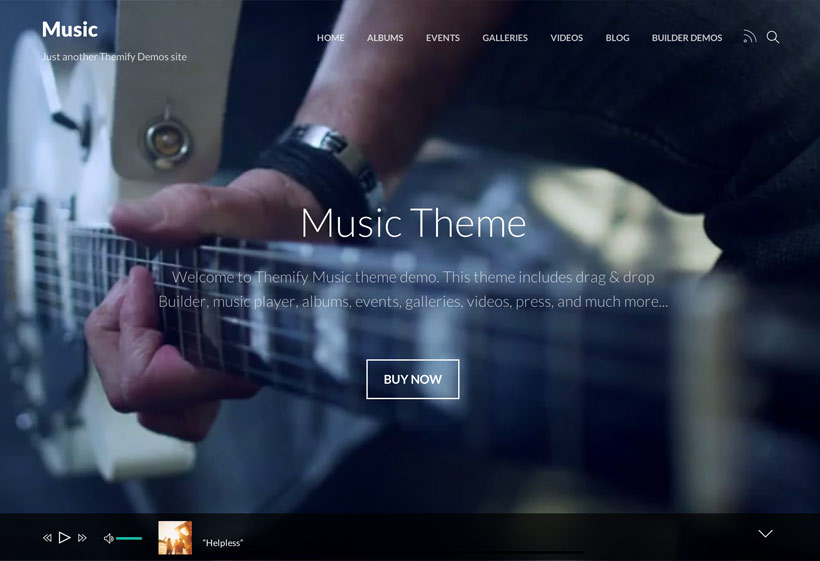 Themify Music WordPress Theme v2.0.2
