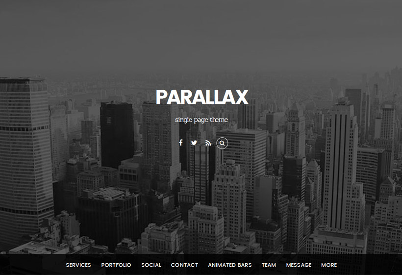 Themify Parallax WordPress Theme v2.5.9