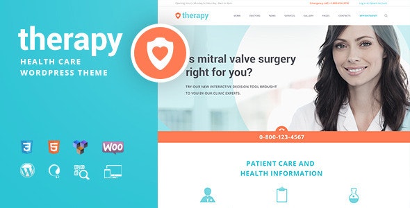 Therapy v1.9.2 | Health and Medical WordPress Theme