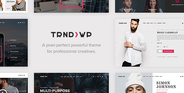 Trendy v1.6.5 &#8211; Creative Multi-Purpose WordPress Theme