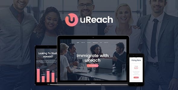 uReach v1.1.2 | Immigration &amp; Relocation Law Consulting WordPress Theme