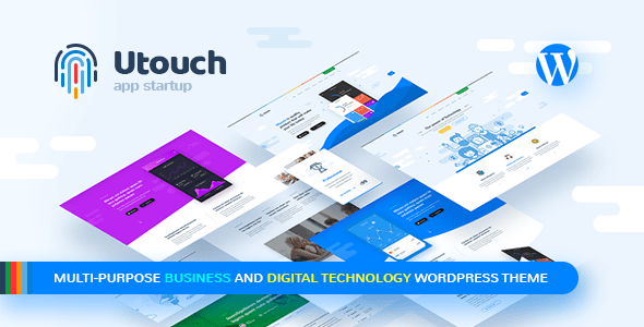 Utouch Startup v2.7 &#8211; Multi-Purpose Business and Digital Technology WordPress Theme