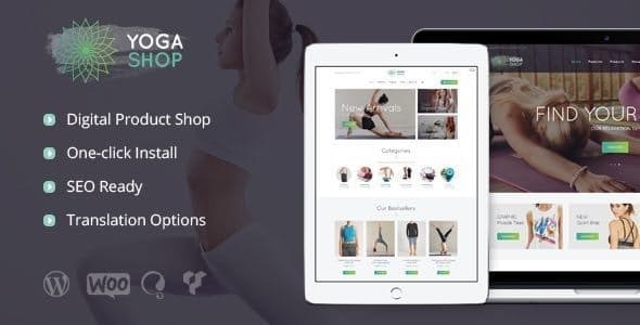 Yoga Shop v1.1 &#8211; A Modern Sport Clothing &amp; Equipment Store WordPress Theme