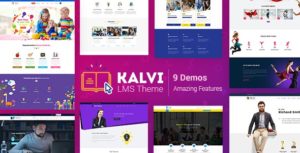 Kalvi &#8211; LMS Education WordPress Theme v2.4 nulled
