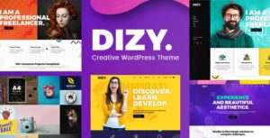 Dizy &#8211; Creative Portfolio Theme v1.1.3 nulled