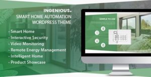 Ingenious &#8211; Smart Home Automation WordPress Theme v1.1.7 nulled